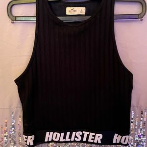 Hollister Black Athletic Tank Top Small